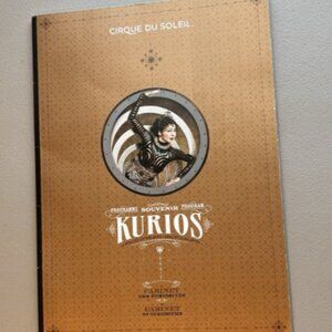 Cirque Du Soleil Kurios Cabinet of Curiosities Souvenir Program